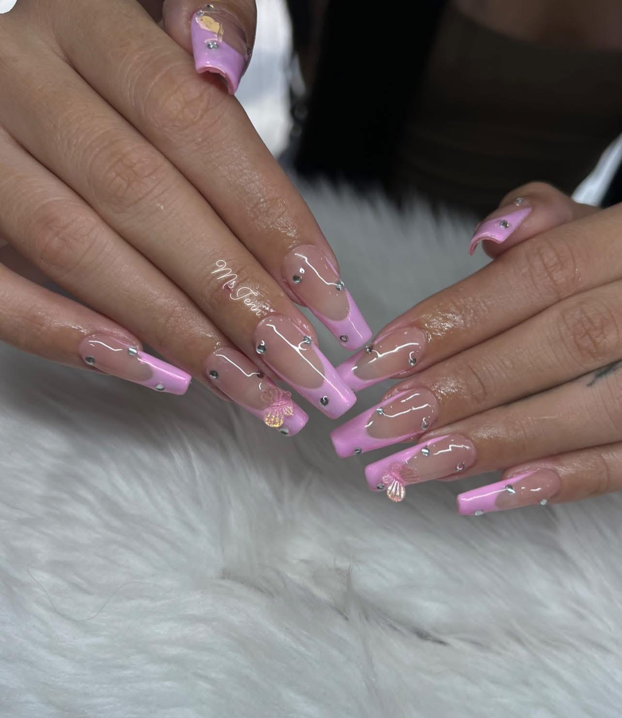 Nail design by Ms. Jenn